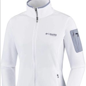 Columbia Titanium Titan Pass 1.0 White Fleece